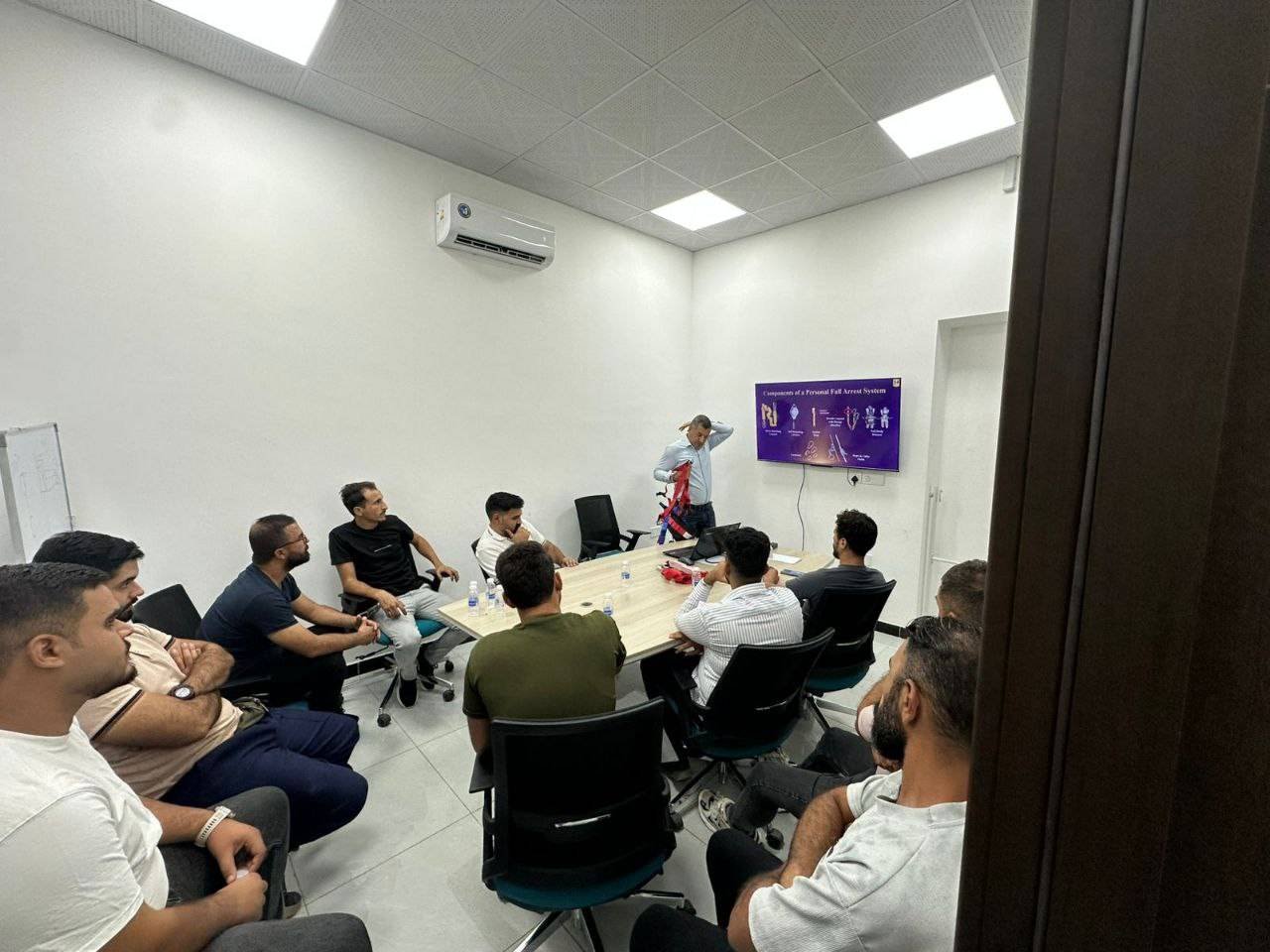 Work at Height - Fall Protection course for Zain – Shabakat. Work at Height - Fall Protection course for Zain – Shabakat.